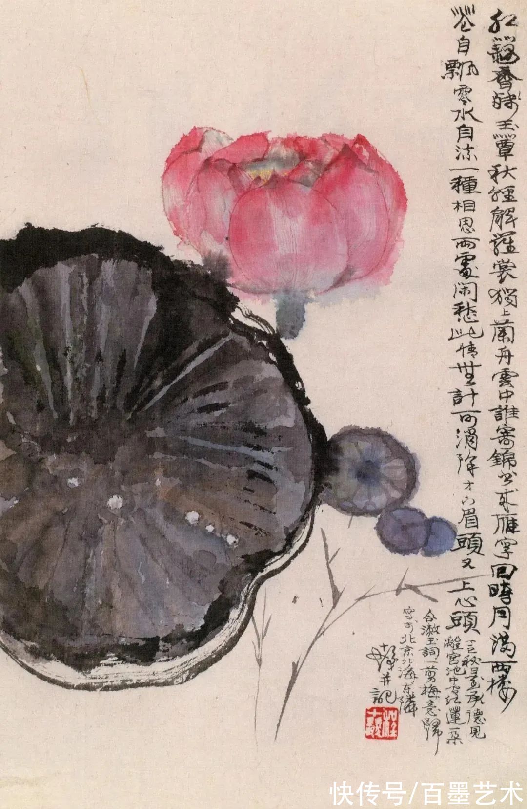 汪大文|程十发送女弟子四组册页，隐藏了四十年的精彩