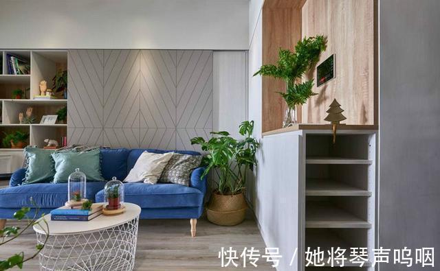 夫妻|一对年轻夫妻的50平舒适家,拥有2房2厅1书房还觉得很宽敞!