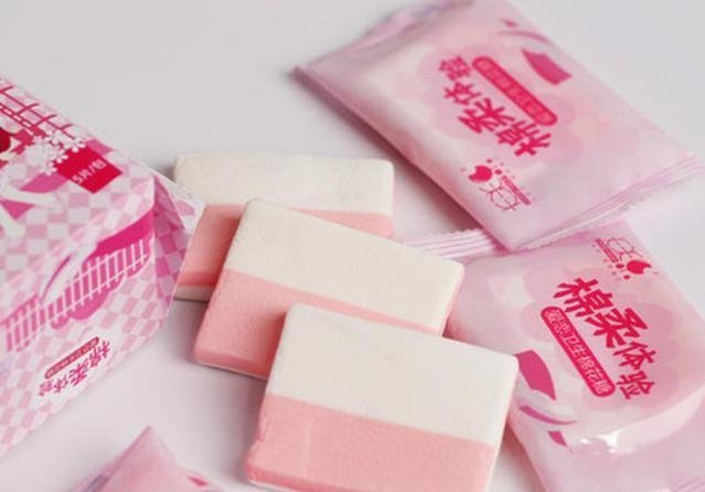 棉花糖|让女生没“自制力”的5种糖果,第一竟是卫生巾糖,网友直呼牛犇