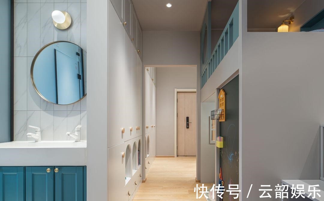 多功能室|佩服!她把仅55㎡的家重新改造,有“4室”两卫,老破小逆袭成功