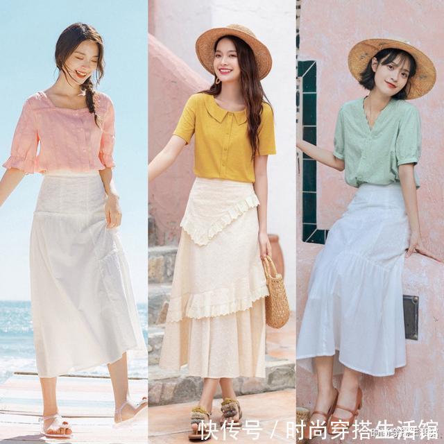 百搭|夏季必不可少的几条裙子，时髦显瘦又百搭，太适合30+女人穿