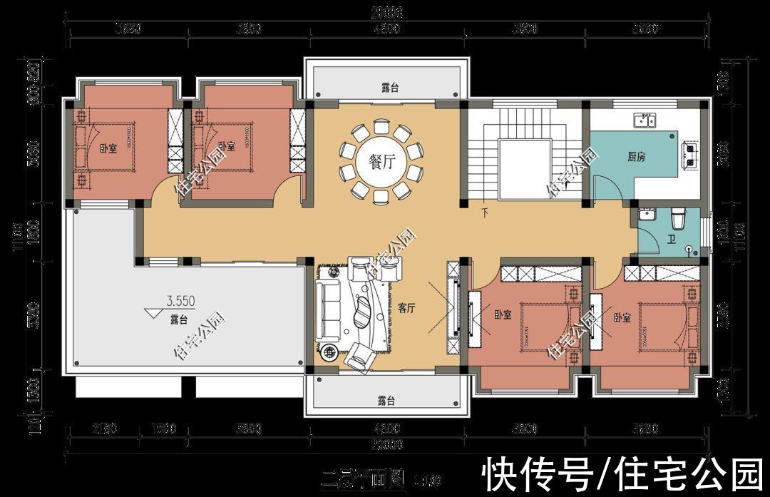 别墅|回农村建二层的现代风格别墅，平屋顶好还是坡屋顶好？