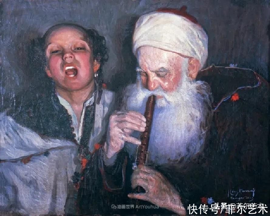 何塞·|西班牙画家何塞·克鲁斯·埃雷拉女性人物油画作品欣赏