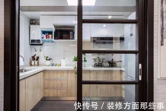 二居室|77平欧风二居室,一个紧凑实用而又高颜值的家