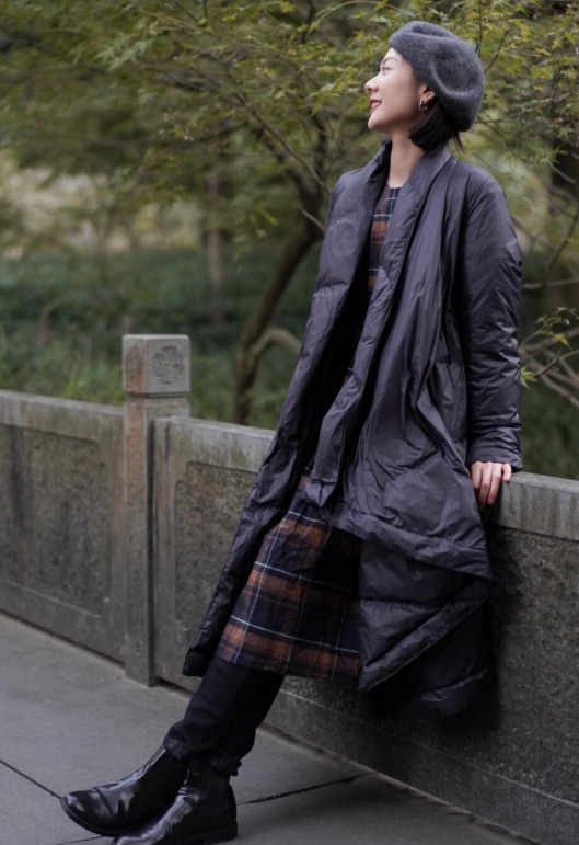 紧身裤|羽绒服越简单越好看,看下面这5套穿搭,小白也能穿出高级感!