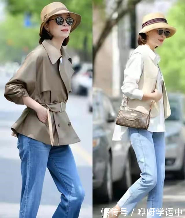 服饰 五六十岁的女性,建议多从选款、颜色和搭配上下功夫,穿得更时尚