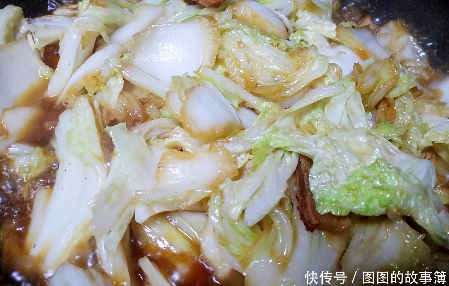 大白菜还是这样炒入味，就这样试试吧！