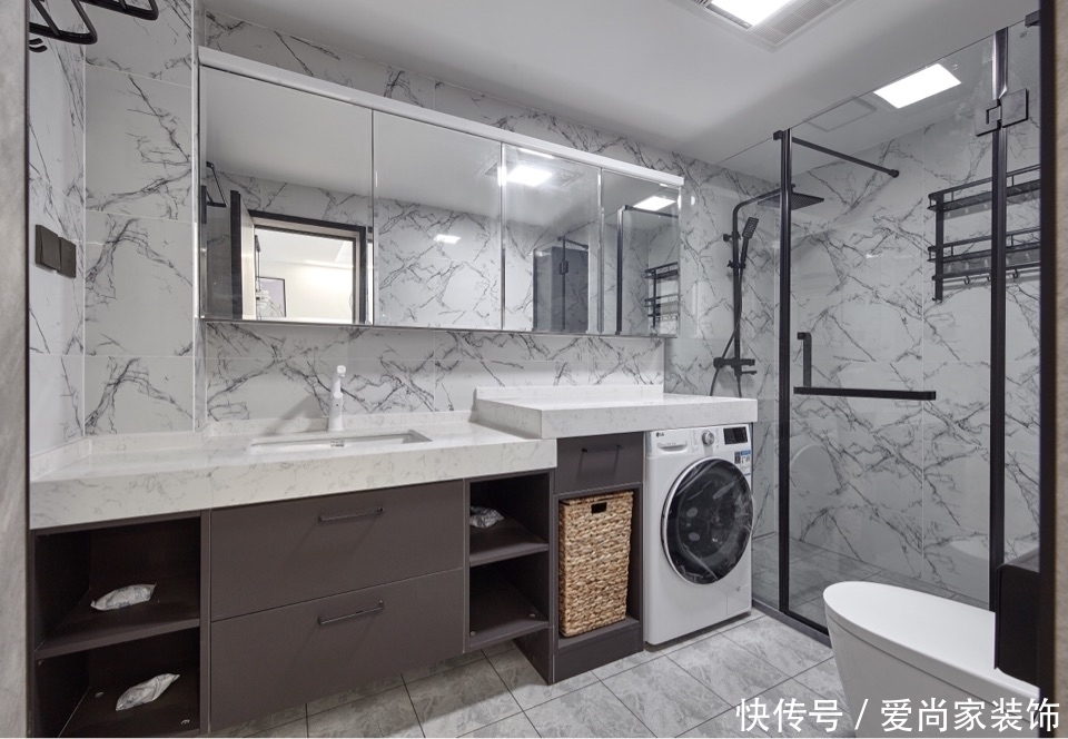 130㎡装修虽然简单，却藏不住高级感！进门就很放松，氛围超好|爱尚家装饰 | 爱尚家装饰