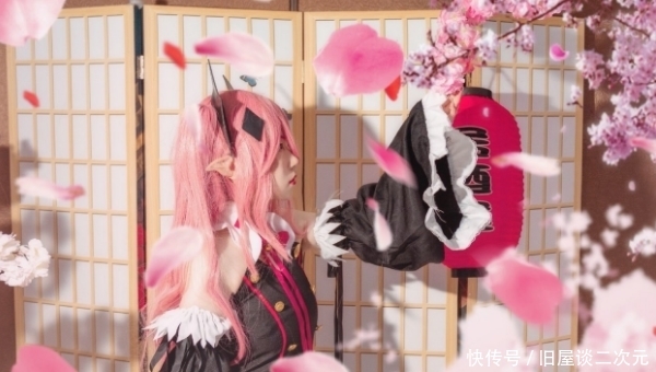 终结的炽天使克鲁鲁采佩西cosplay 樱花少女 居酒屋清纯唯美写真 快资讯