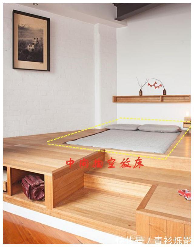 床垫|卧室非得放张床？学她5㎡卧室这样设计，做个榻榻米不香吗