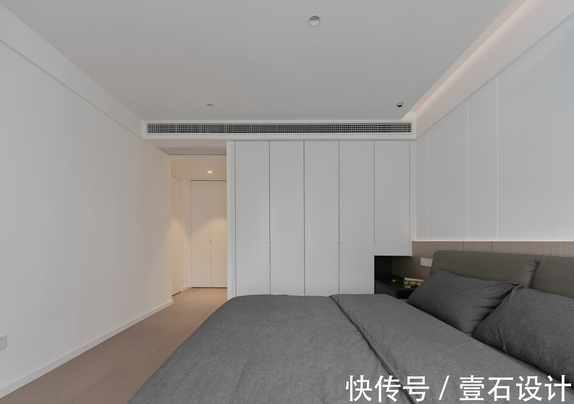 背景墙|129㎡现代简约风，空间互换优化采光