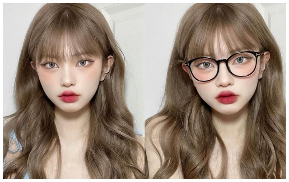 2021好看发色推荐~这个“白桃乌龙色”，真的是个宝藏发色