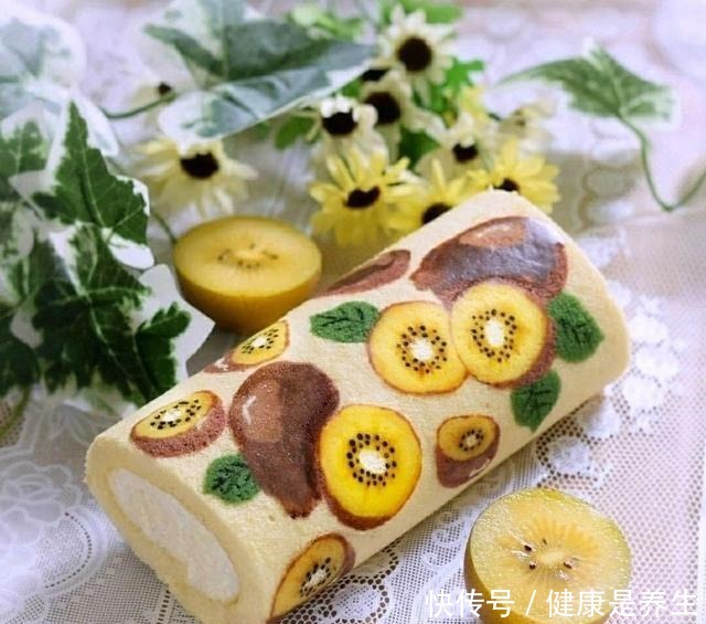 不忍下口的彩绘蛋糕卷,治愈你的小情绪!