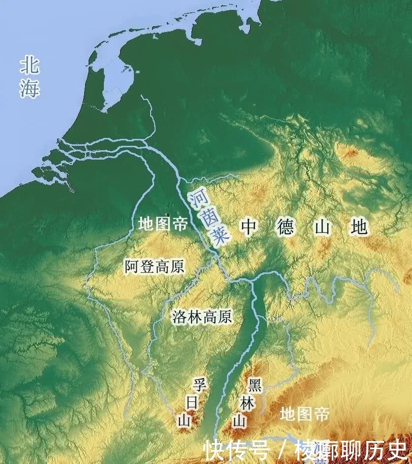 为何德国的边界多以河流山川为界？