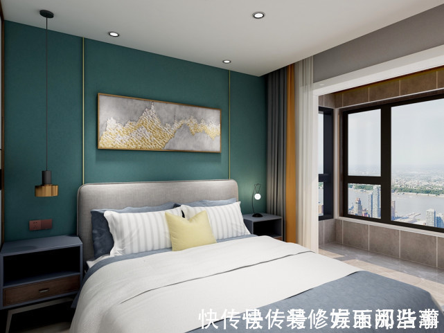 装修风格|132平三居室简练出的新概念,摒弃传统的陈俗与浮华