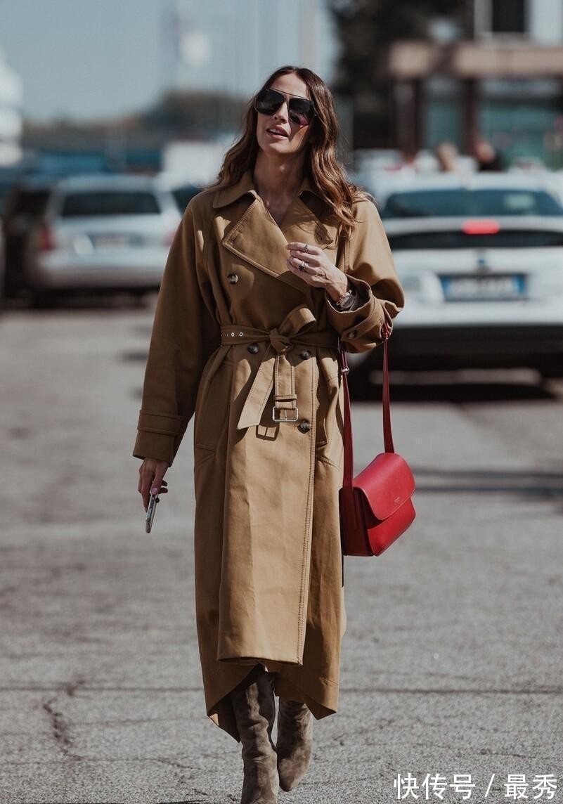 淑女风 冬季的万能搭配公式来了,“大衣+靴子”精致时髦,20到50都能穿