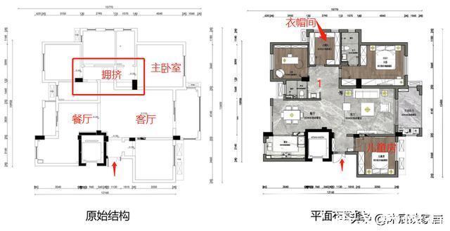 现代|一家三口住140㎡新房，精致大气的现代轻奢风格，看完非常喜欢