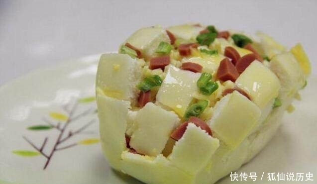 做好|馒头逆天吃法!切几刀,再加点它 10分钟一道逆天美味就诞生了