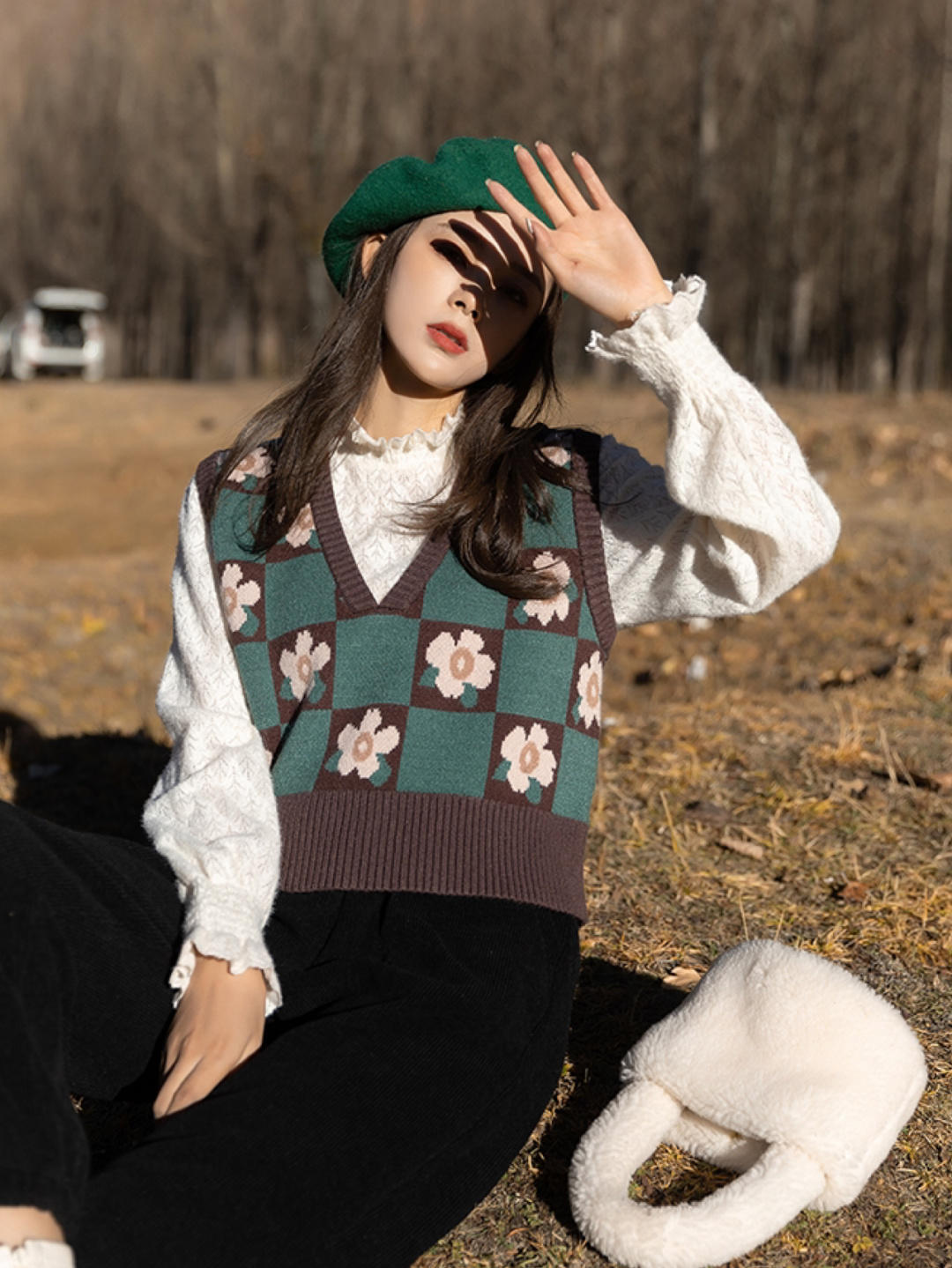 冬天|这个冬天还只会穿羽绒服?一件棕色大衣完全就能够搞定这个冬天,让你穿出女神范!