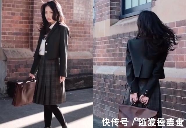 vier|38岁姐姐第一次穿制服,JK圈众嘲“老阿姨”,路人却一致好评