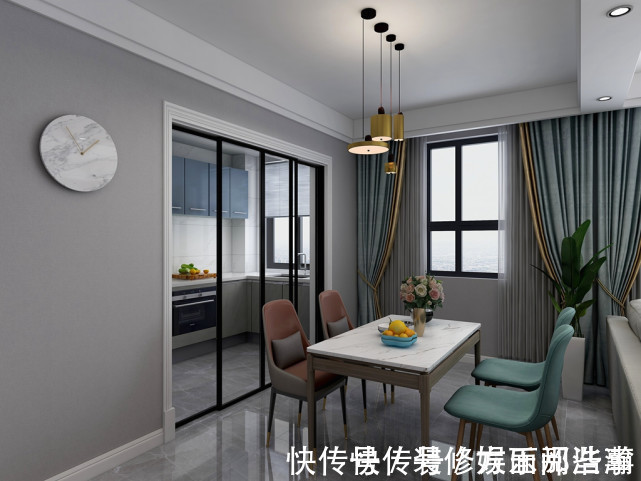 装修风格|132平三居室简练出的新概念,摒弃传统的陈俗与浮华