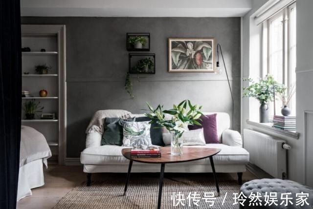 收纳|36㎡高级灰北欧风格公寓，一个人住再舒服不过了