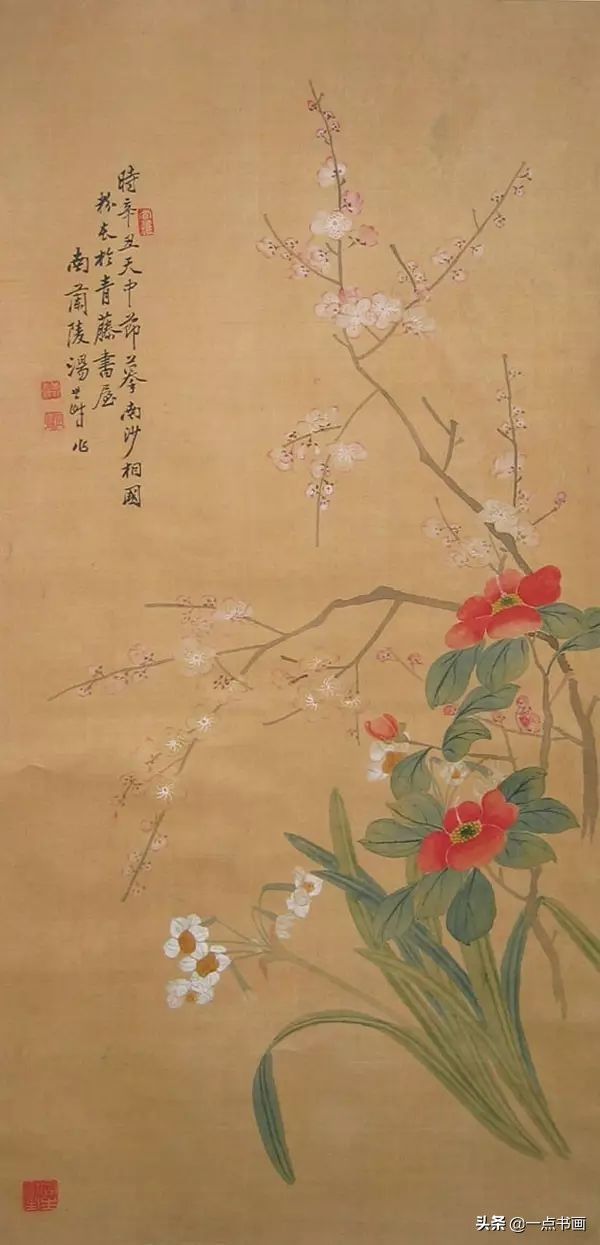 花卉&汤世澍：布衣画家?，晚年名扬天下