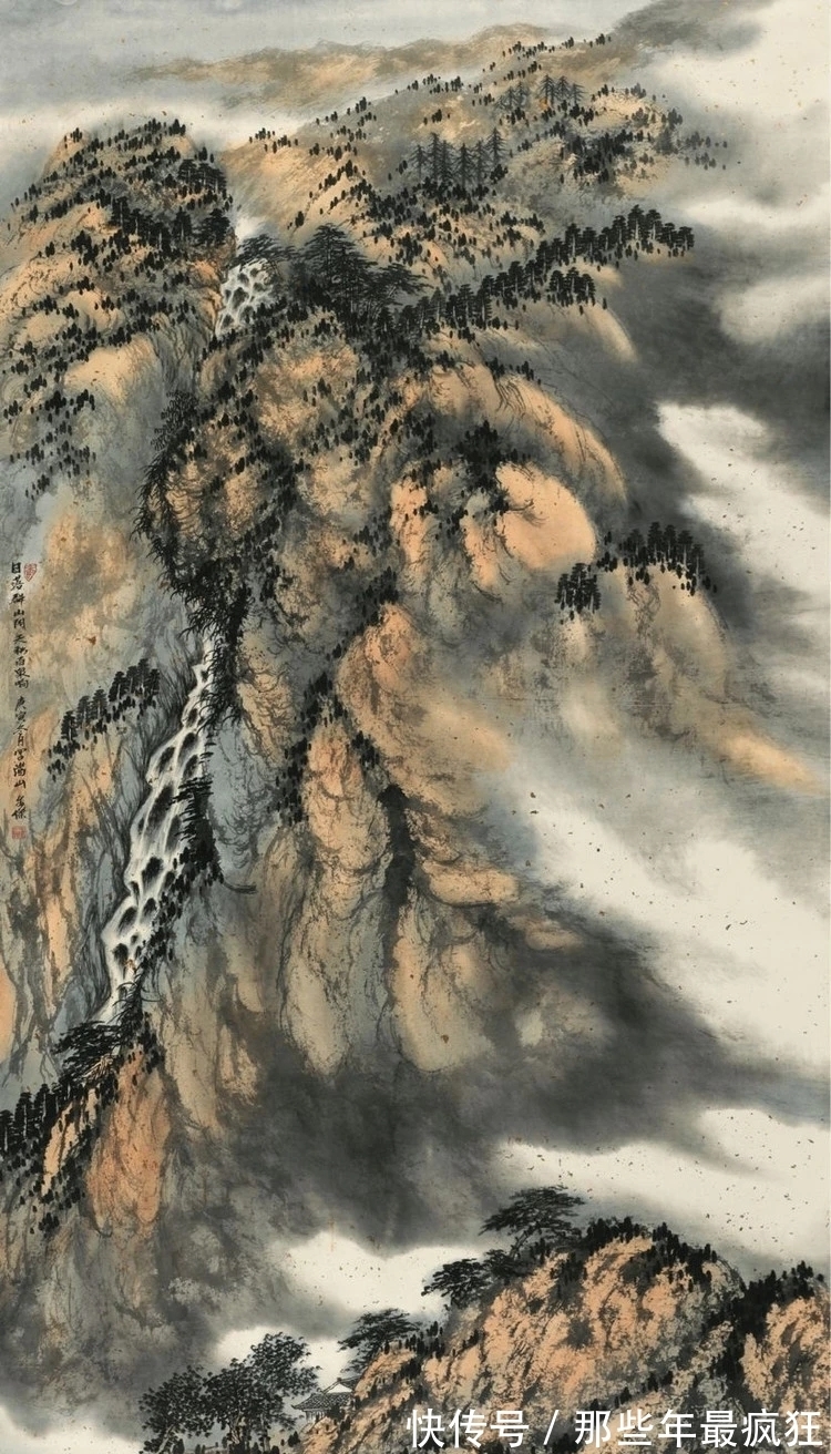 山水画坛#当代山水画坛一位惊人的“隐士”,身处京华,大隐于市