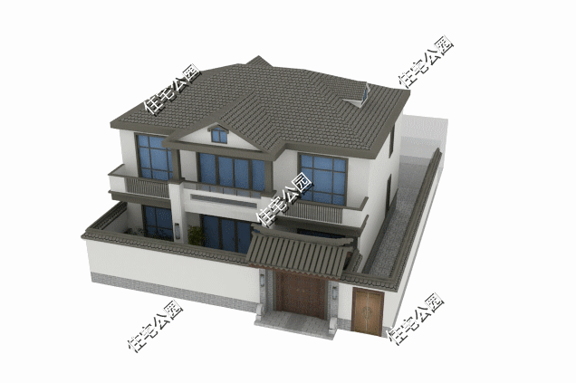 住宅|农村的院子太让人羡慕了,12×9米中式大院,能养鸡鸭能种菜