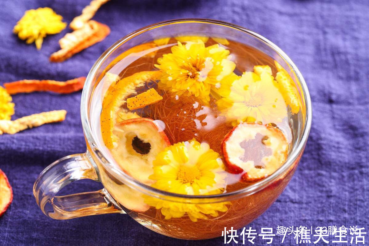 菊花山楂茶|菊花和此物一起泡,等于跑了500米,排出黑臭宿便,喝出小蛮腰