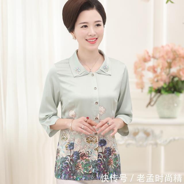 连衣裙 时尚妈妈装连衣裙,穿上以后尽显优雅女人味,做最美女人