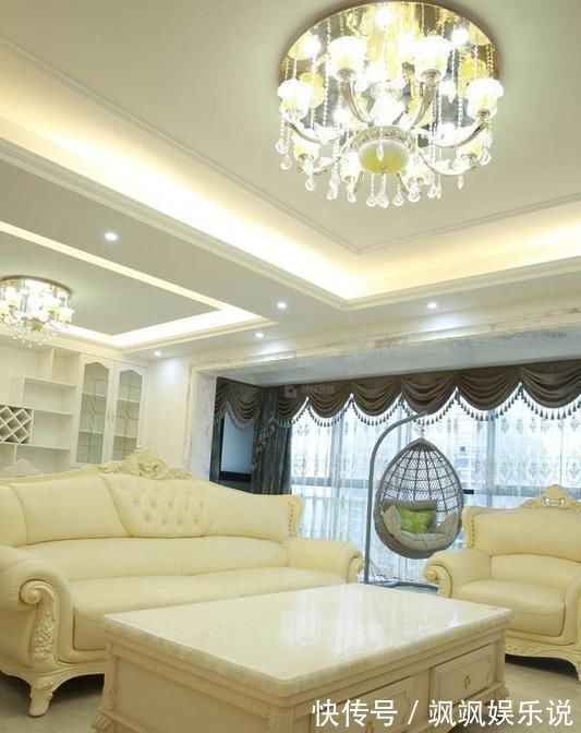 客餐厅|败家老婆花35万装修新房,家具一入场美翻了,沙发舒服到不想走