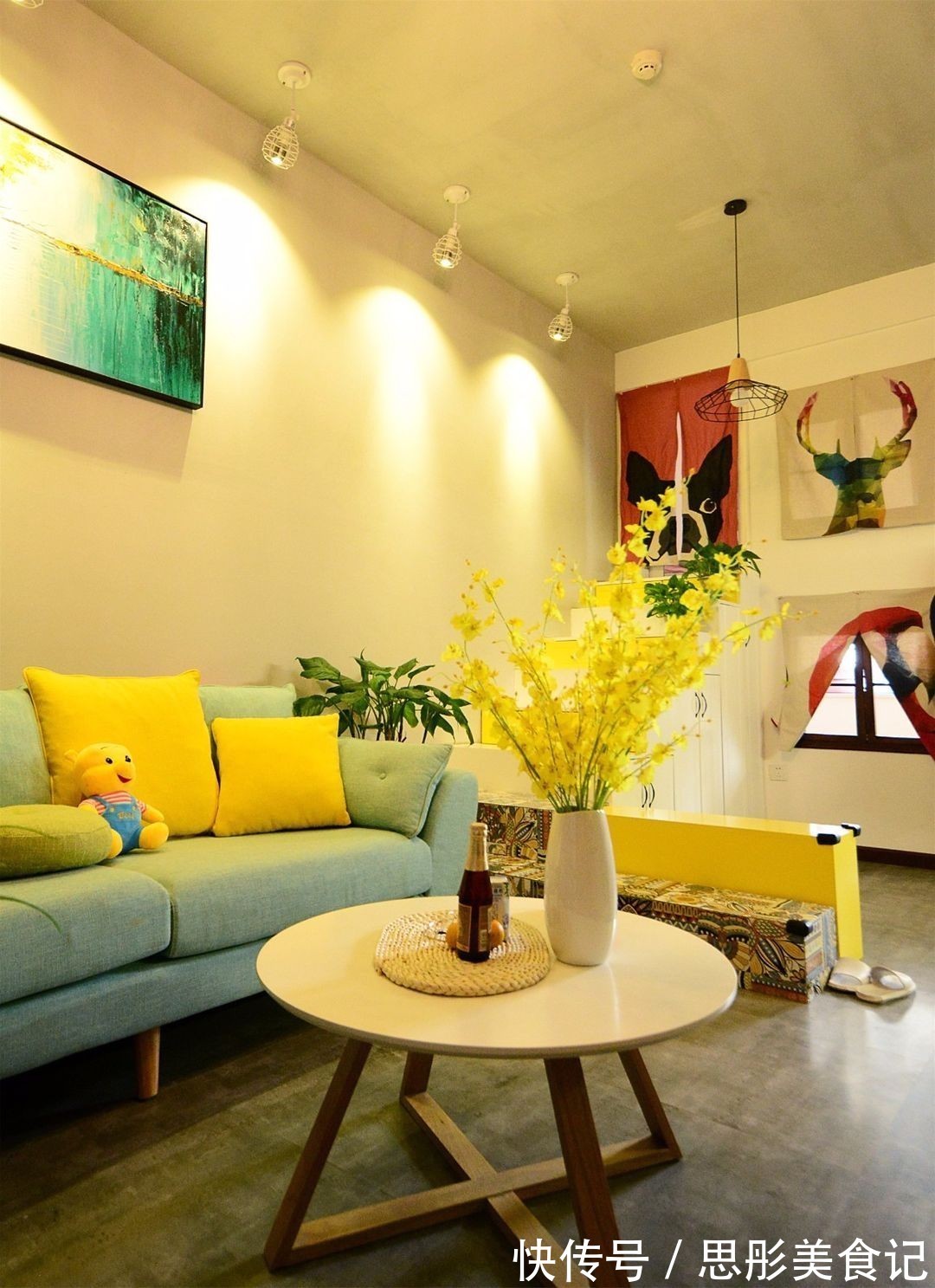 阳台|35平的“穷”装修，用5万元的装修费用，打造出一家三口的小城堡