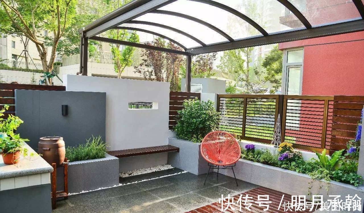 花园庭院|11个别墅“花园庭院”设计，有地就建一个这样的院子吧，太美了