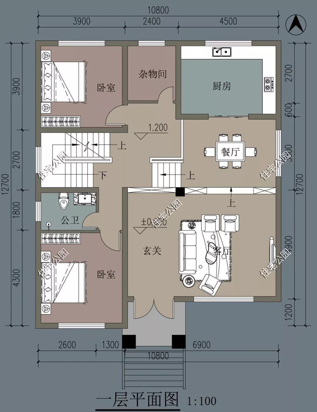 布局|农村盖房就在这10套里选一套,颜值高还实用,尤其第7套特别亮
