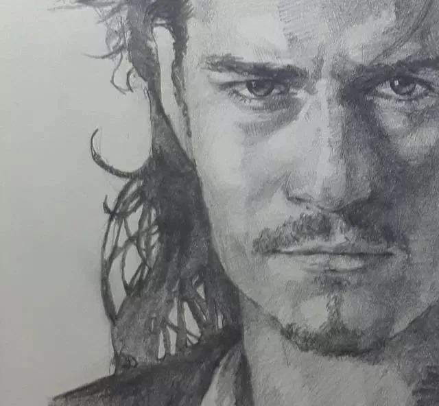 素描##尚唯美画室#大气的素描就是抓住大关系之后,细节你随意