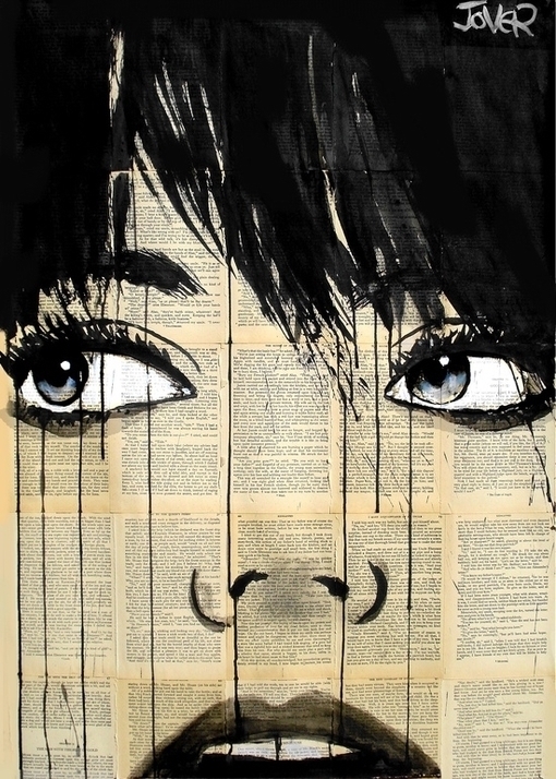 滴墨画&澳大利亚艺术家路易·乔弗的滴墨画,美得很特别!