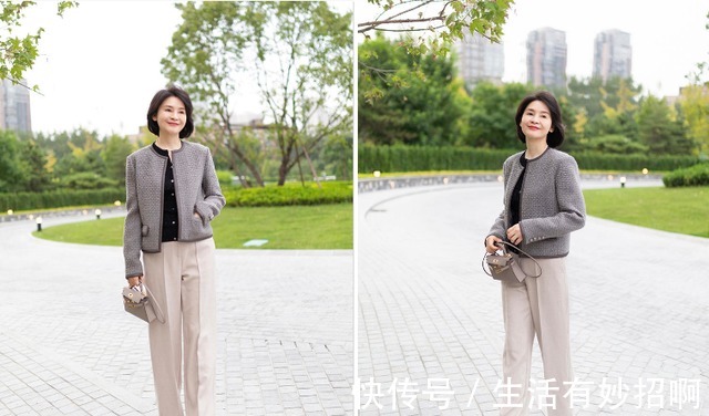 穿搭 这位中年妈妈真会穿,“4件外套”惊艳所有人!详细穿搭干货附上!