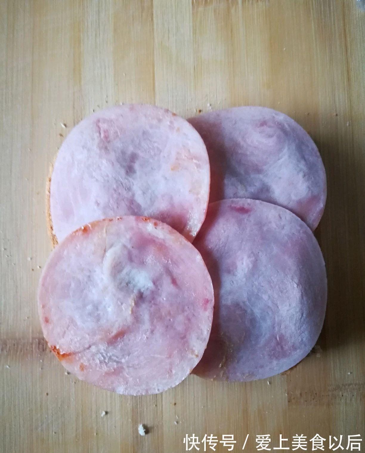 过程|芋头泥火腿三明治,制作过程简单,看着就觉得好吃无比