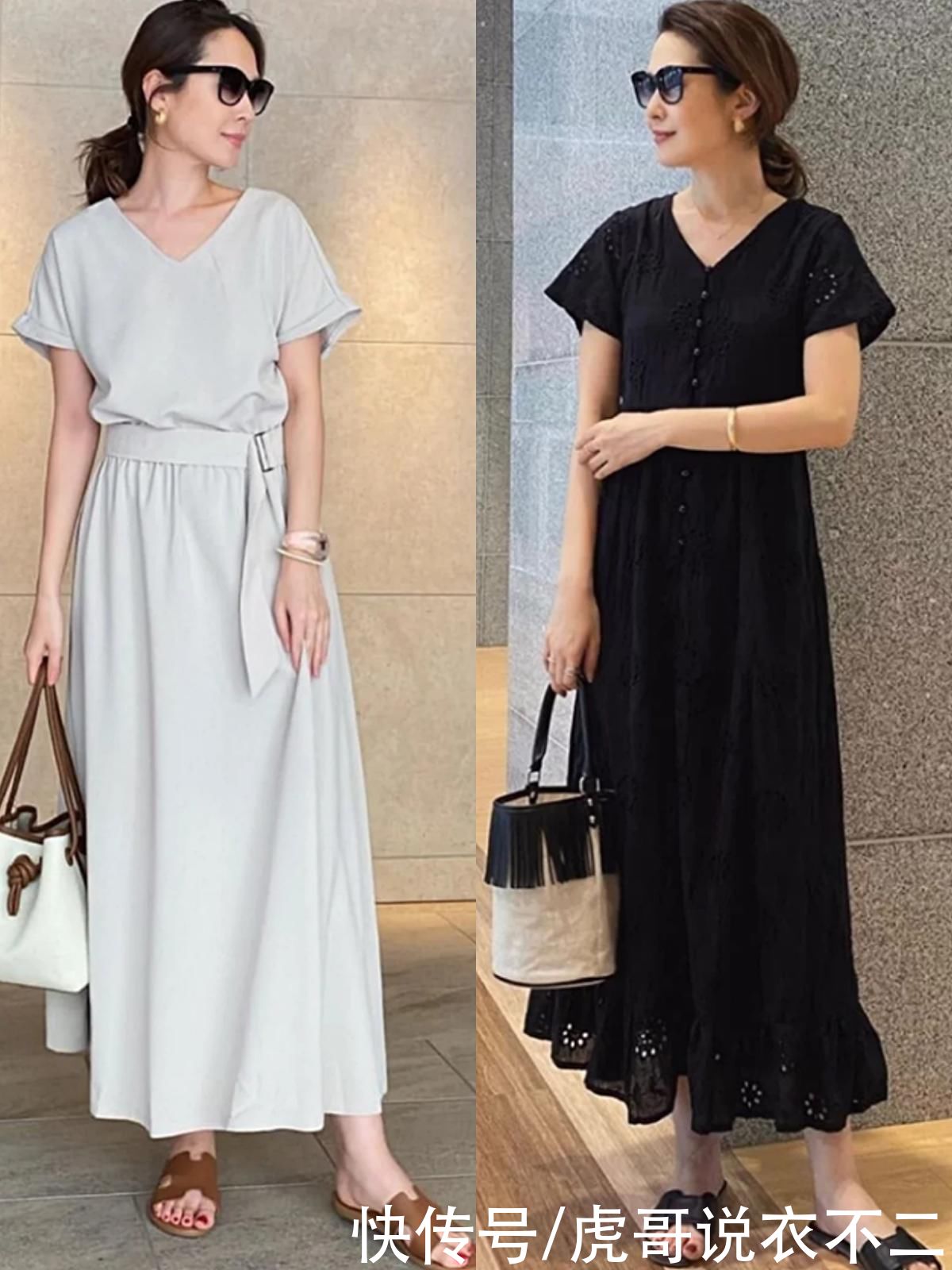 50岁女人别总穿“大妈装”，瞧日本主妇的搭配，优雅舒适显气质