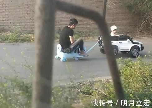 大顽童|“大顽童奶爸”被娃带着玩走红,宝宝:现在的大人可真难带