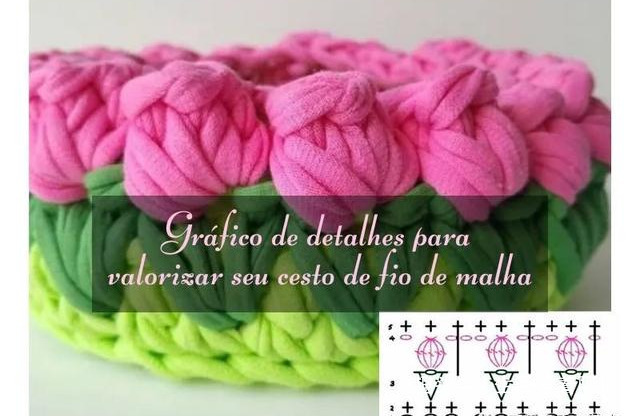 布条这样钩织,快速变收纳筐,放家里不好用吗DIY编织附教程