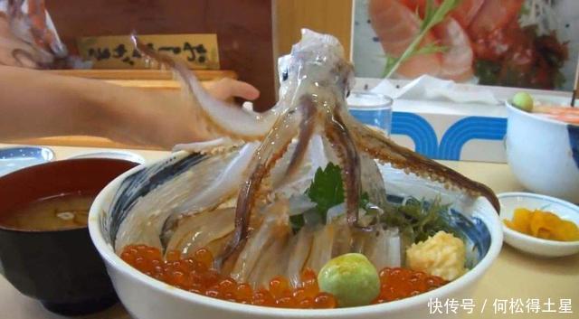 刺身|日本人有多生猛,用活鱿鱼做刺身,吃到嘴里还会动!
