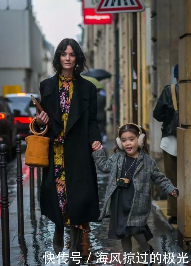 外套|外套穿搭经典的黑色外套,秋冬怎么穿才能气质不沉闷!