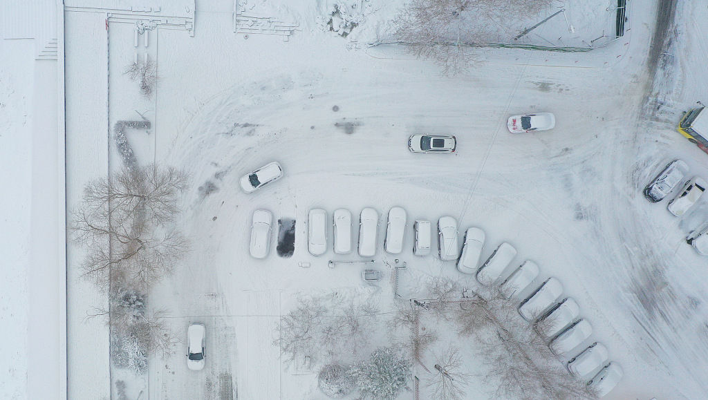 哈爾濱 松花江畔披上春雪銀裝冰城淡雅清新 中國熱點