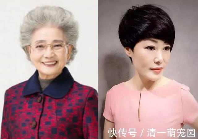 短发|五六十岁的女人,别总烫盖半耳短发,试试露耳小爆卷,减龄又洋气