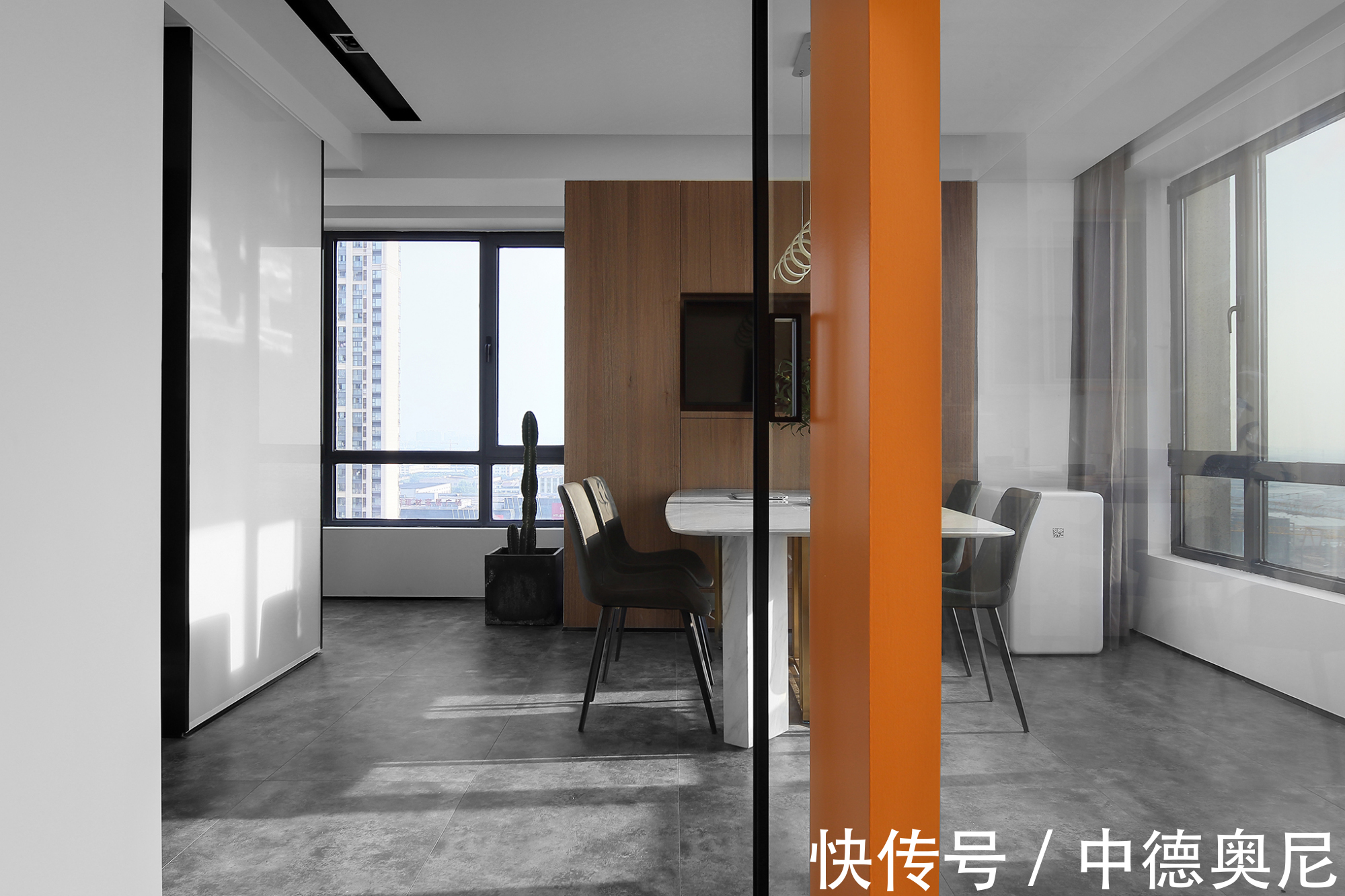 洽谈室|商住两用房的公司装修案例参考