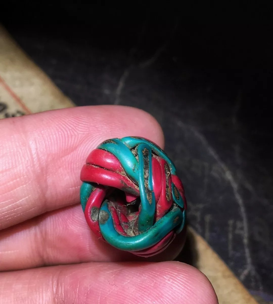 老盘|藏传老电线,100多一个?