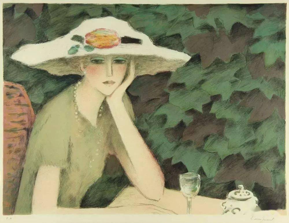 野兽主义#皮埃尔·卡西尼尔:领略野兽主义奔放节奏和表现主义浓烈意蕴油画作品