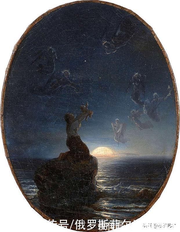 艺术作品|法国画家让·安托万·西奥多·德古丁海战、海景油画艺术作品欣赏